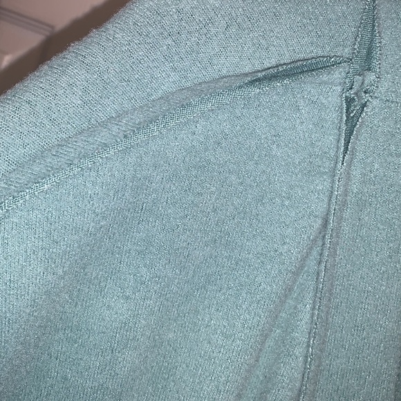 Green /aqua sweater - Picture 3 of 4